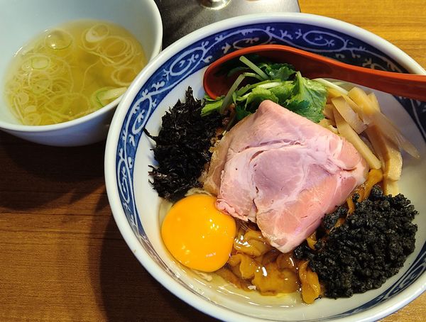 「【限定】ニボ玉ブラック ￥850」@寿製麺よしかわ 川越店の写真