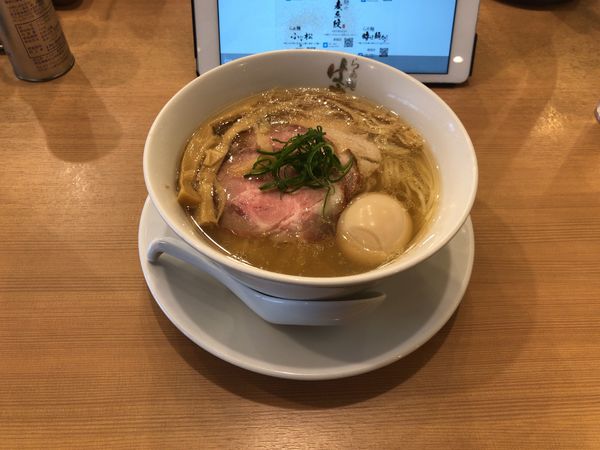 「特製牡蠣香る塩らぁ麺」@らぁ麺 はやし田 松戸主水店の写真