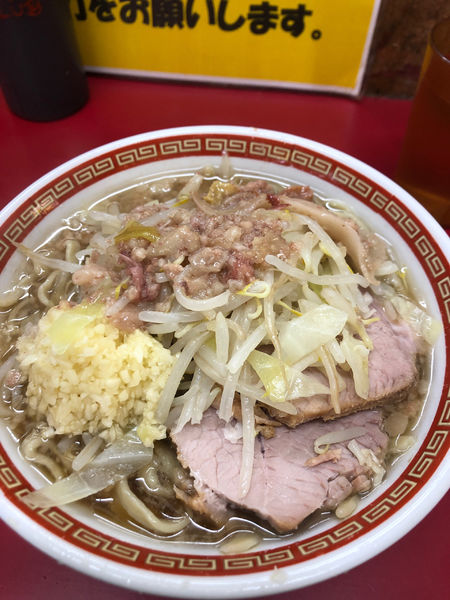 「小ラーメン (500円)」@ラーメン二郎 目黒店の写真