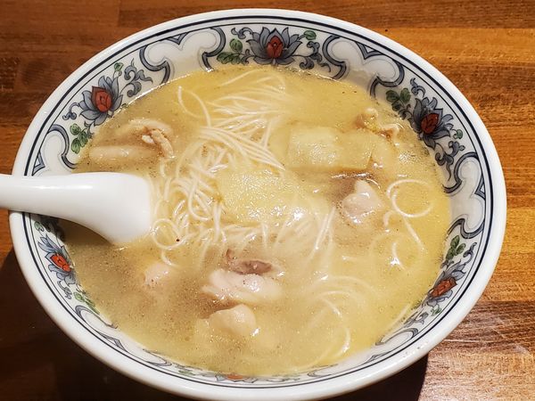 「麻油鶏素麺」@興昌の写真