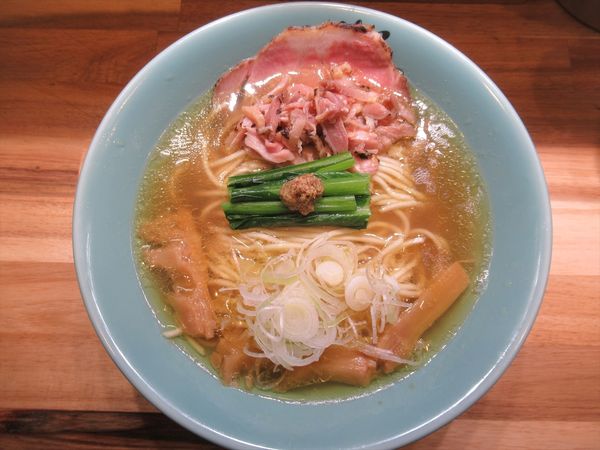 「シャモ中華そば（880円）」@仙臺自家製麺こいけ屋分店 綠栽の写真