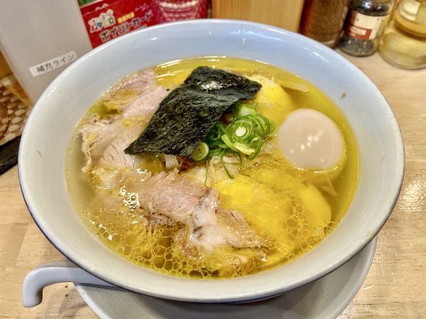 「特製塩中華そば」@鶏そばムタヒロの写真