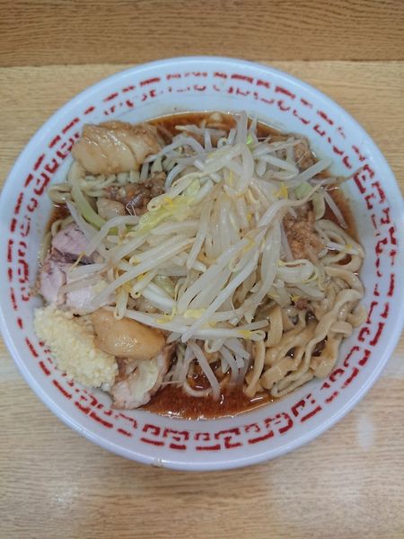 「小 うすらTXMX味噌ラーメン」@ラーメン二郎 環七新新代田店の写真