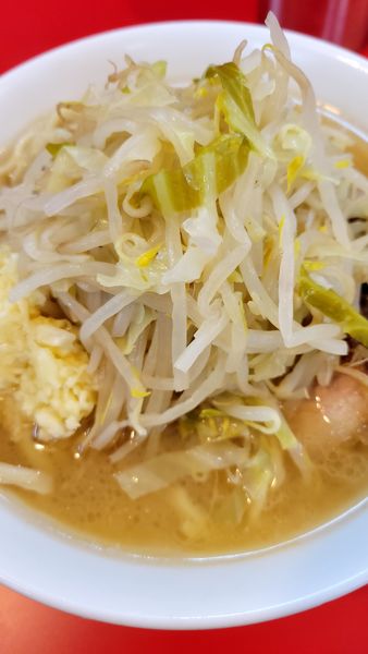 「小ラーメン半麺」@ラーメン二郎 柏店の写真