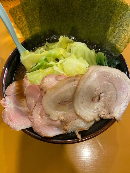 「家系ラーメン」@横浜家系ラーメン 無さぼり家の写真