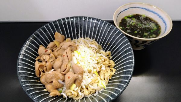 「【限定】もつパタン(スープ付き)」@自家製麺SHINの写真
