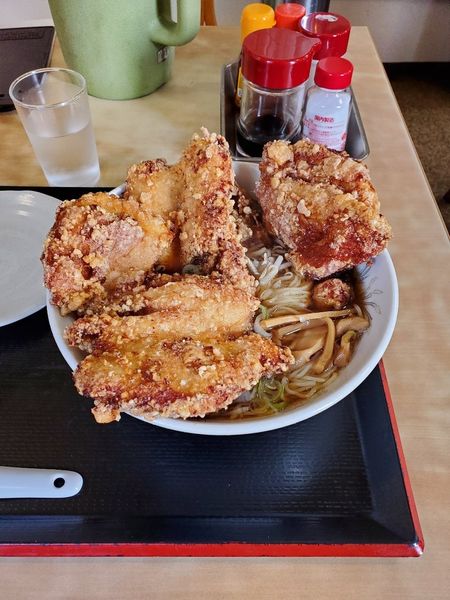 「唐揚ラーメン」@豚福の写真
