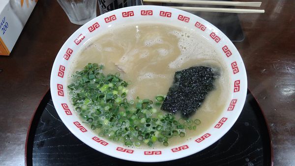 「ラーメン¥800+替玉¥150+缶ビール¥500-」@ラーメン 旦過の写真
