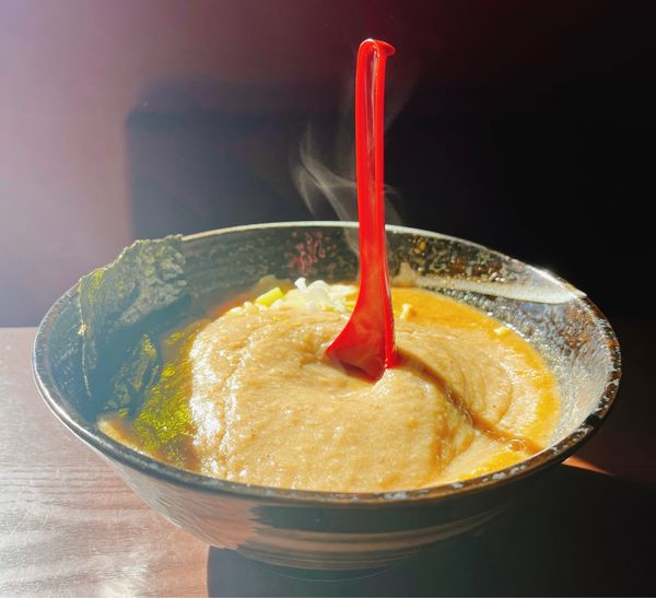 「のりラーメン特鳥」@豚骨 大岩亭の写真