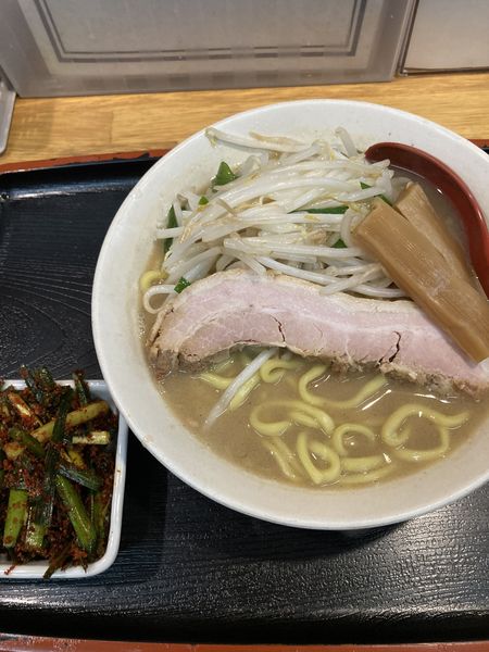 「味噌ラーメン、辛ニラ」@味噌麺処 花道庵の写真