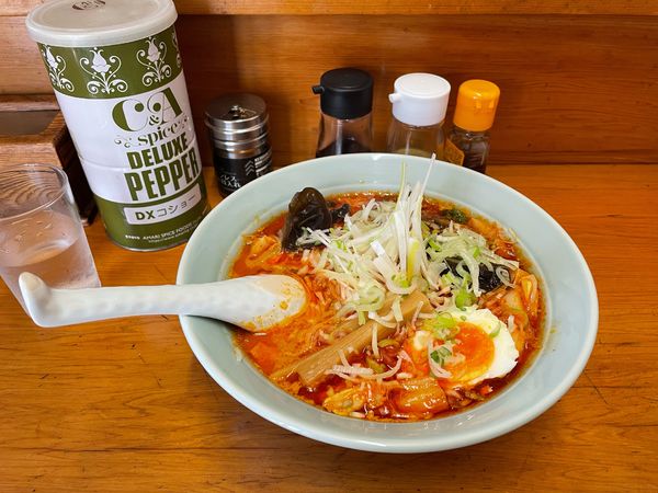 「オロチョンらーめん　800円」@孫六の写真