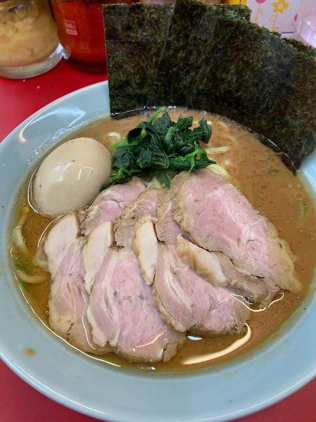 「チャーシューめん」@横浜ラーメン 武蔵家 大宮店の写真