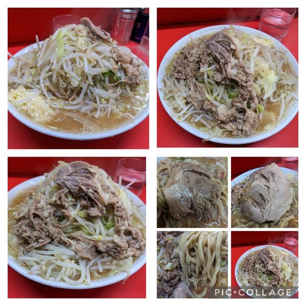 「小ラーメン(全マシ)」@ラーメン二郎 松戸駅前店の写真