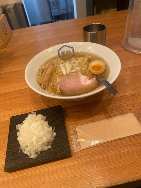 「西麻布真珠 塩🍜🥢(たまねぎ🧅)」@楽観西麻布の写真