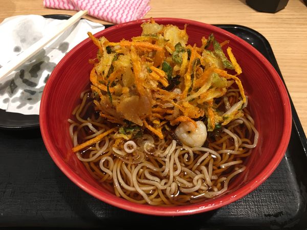 「天ぷらそば(当時)」@ANA FESTA 52番ゲートフードショップの写真