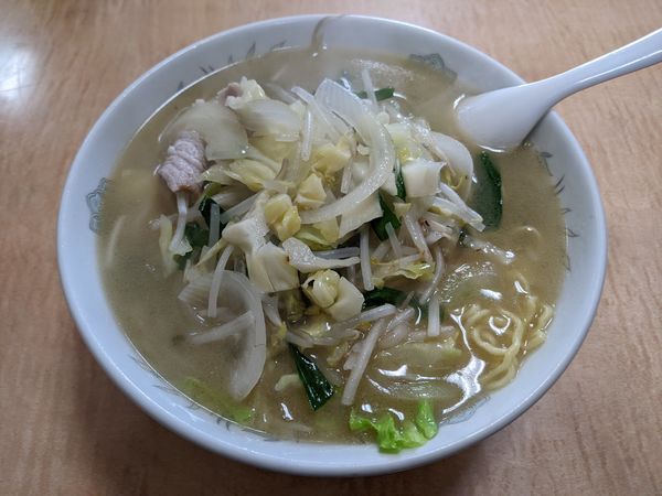 「タンメン:730円」@生駒菜館の写真