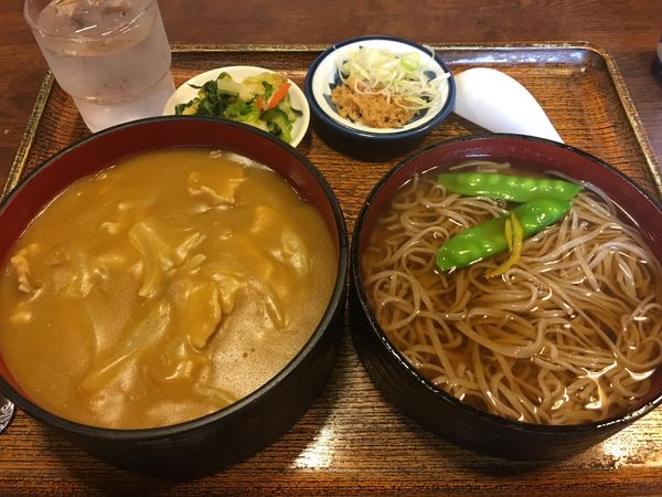 「カレー丼セット(ランチ)」@春木屋 神栖支店の写真