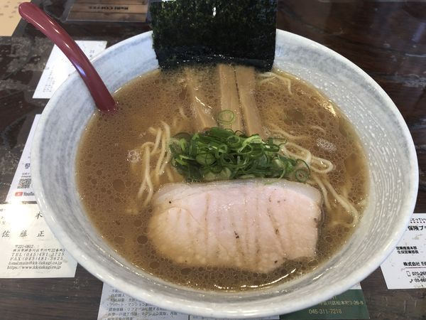 「しょうゆラーメン 400円 クーポン半額」@ラーメン ともの写真