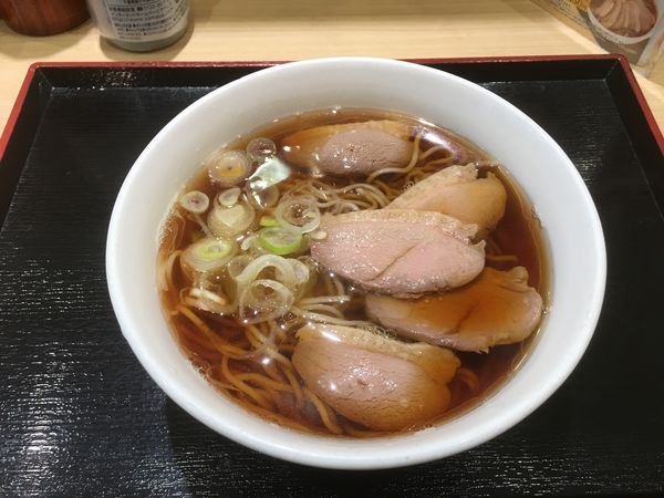 「鴨そば」@いろり庵きらく 蘇我店の写真