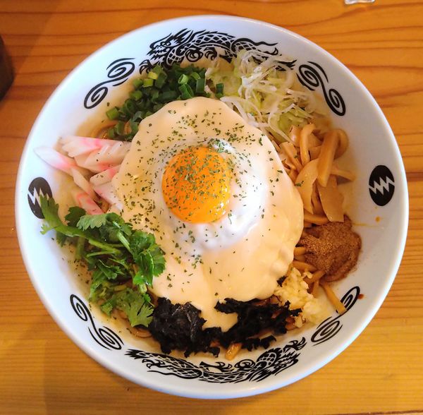 「チーズカリーまぜそば」@中華ソバ 燜tana 上石神井店の写真