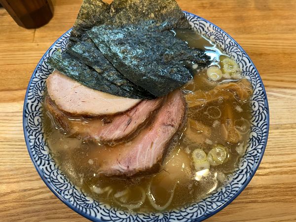 「特製中華そば」@中華そば専門 とんちぼの写真