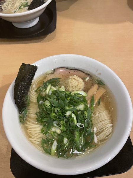 「しょうがそば　ねぎトッピング」@中華そば みはしの写真