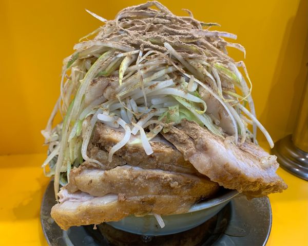 「(限定)ガングロー小」@ラーメン二郎 八王子野猿街道店2の写真