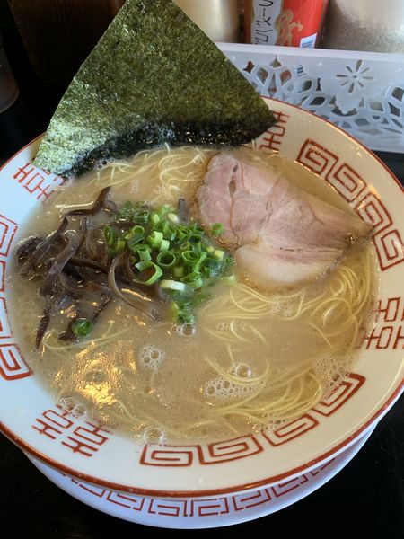 「長浜ラーメン」@博多長浜らーめん 六角堂の写真