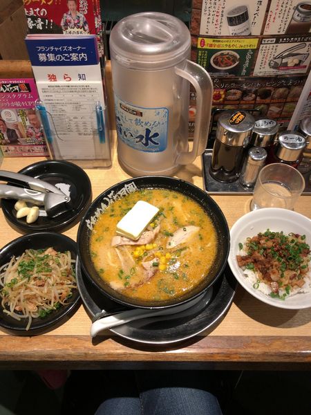 「黄金の味噌ラーメン」@らあめん花月嵐 新大久保店の写真