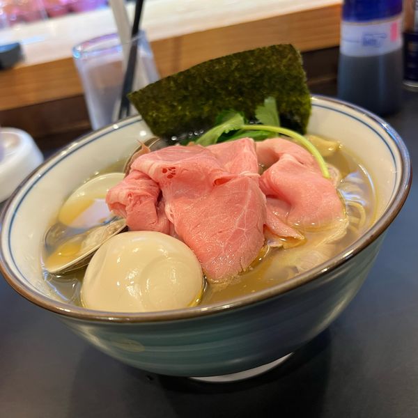 「特製蛤そば」@中華そば 四つ葉の写真