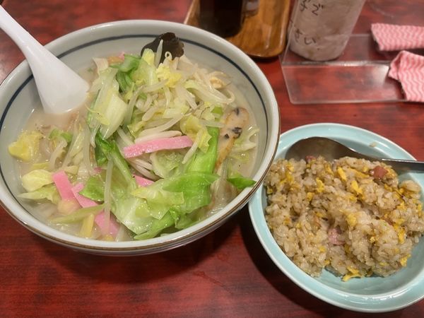 「ちゃんぽん定食」@雲仙楼の写真