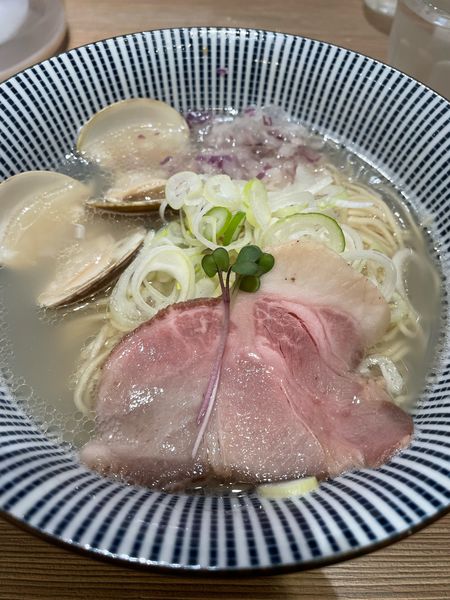 「貝出し麺」@貝だし麺 きた田の写真