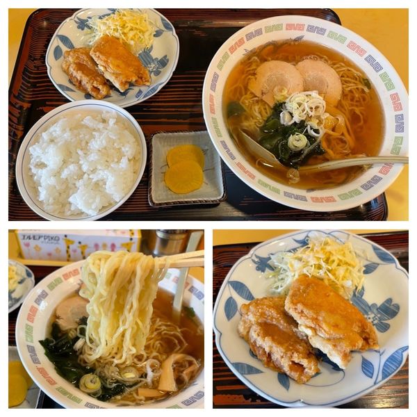 「お昼のサービス定食 ラーメン定食 650円」@ラーメン・定食 なかやの写真