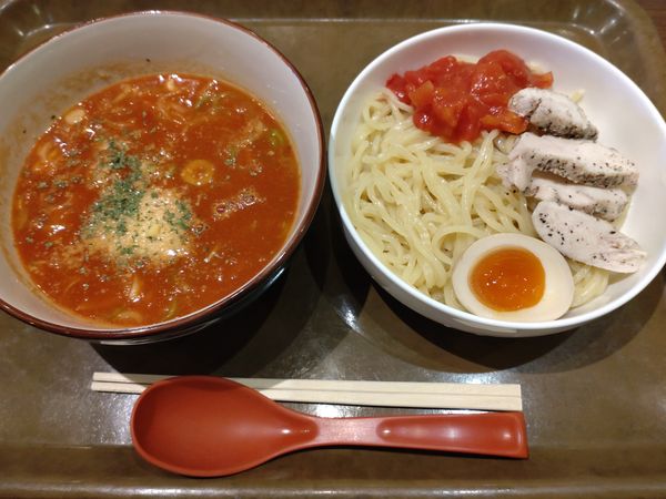「トマトつけめん ２００ｇ　９８０円」@つけ麺 中華そば 清勝丸の写真