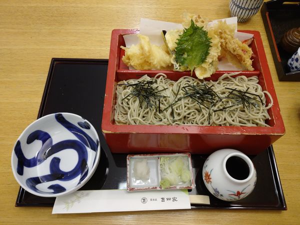 「天せいろ上（2,750円）」@蕎麦処 大井三ツ又 吉田家の写真