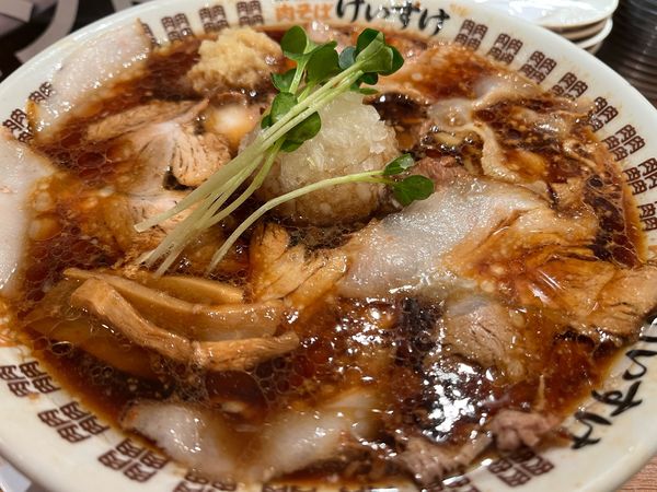 「肉そば醤油」@NEW OLD STYLE 肉そば けいすけの写真