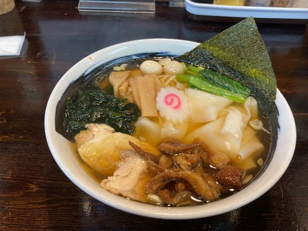 「ワンタンメン」@麺屋 あおいの写真
