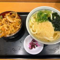 かき揚げ丼セット（うどん）