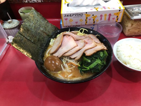 「チャーシューメン(中)」@杉田家 千葉祐光店の写真