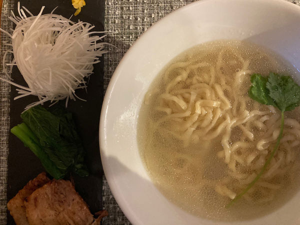 「虎巴徠そば（塩） 850円」@貝出汁 まぜそば 虎巴徠の写真