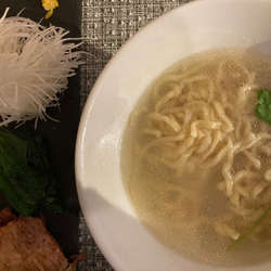 虎巴徠そば（塩） 850円