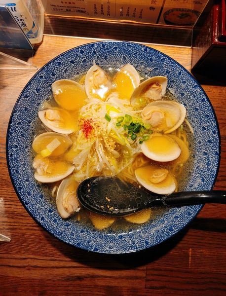 「はまぐりラーメン」@和風楽麺 四代目 ひのでやの写真