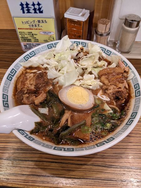 「太肉麺」@桂花ラーメン 新宿ふぁんてんの写真