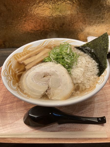 「特製　煮干中華蕎麦」@煮干中華蕎麦 ふじたの写真