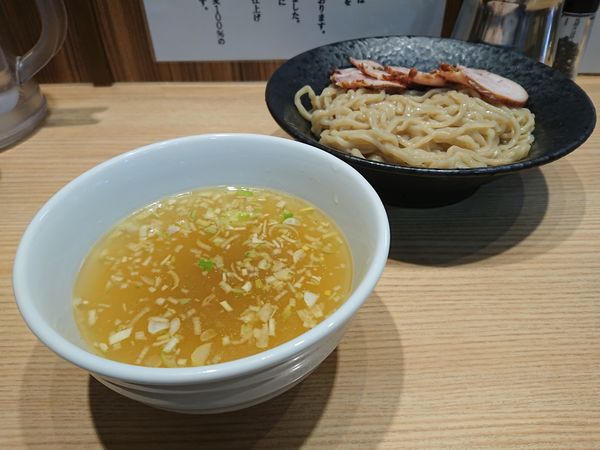 「しお焼豚つけ麺(大盛)」@しおらーめん進化 2ndの写真