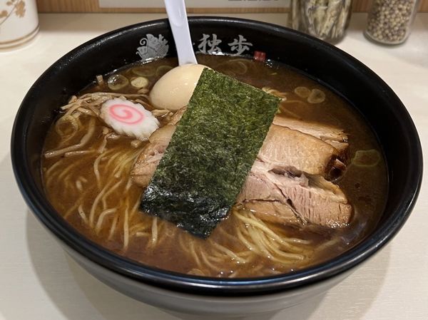 「特製魚介中華そば」@麺や 独歩 立川店の写真