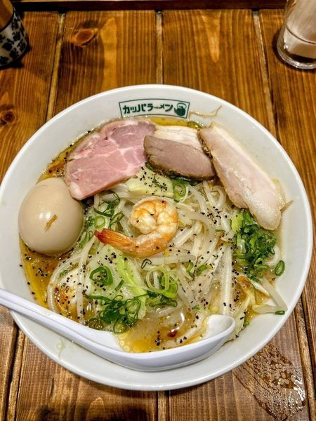 「シーフードラーメン+チャーシュー」@カッパラーメンセンターの写真