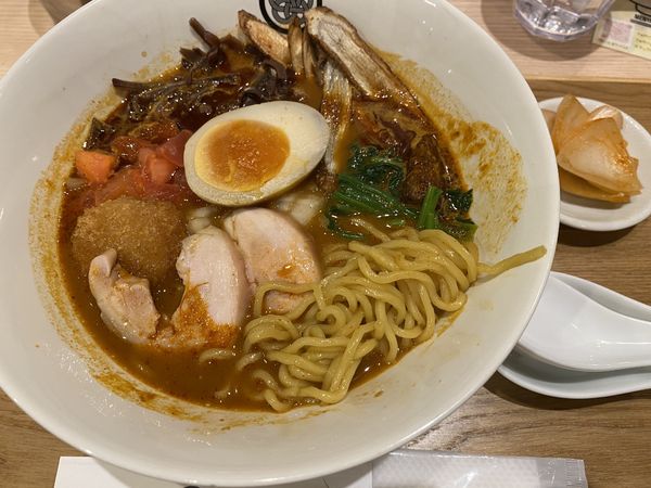 「紅蓮オススメトッピング 1350」@麺屋 智の写真