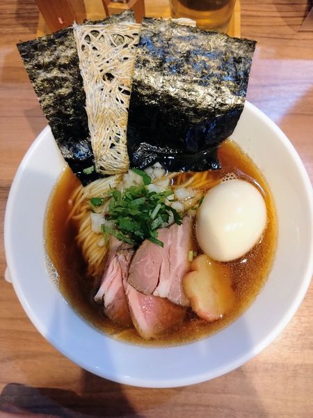 「特製煮干しソバ」@中華ソバ 篤々 TOKU-TOKUの写真