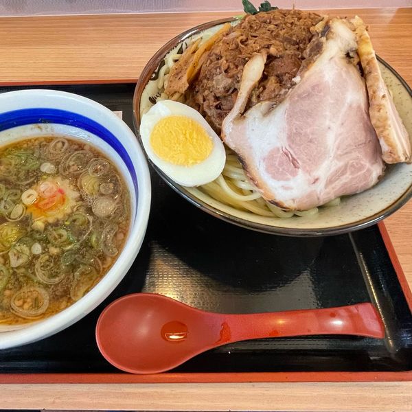 「【限定】肉・つけ麺＋中盛（1,000円）」@佐貫大勝軒ゆうの写真